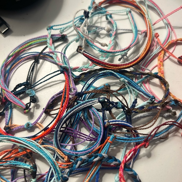 Colorful String Bracelets Set - Picture 3 of 4